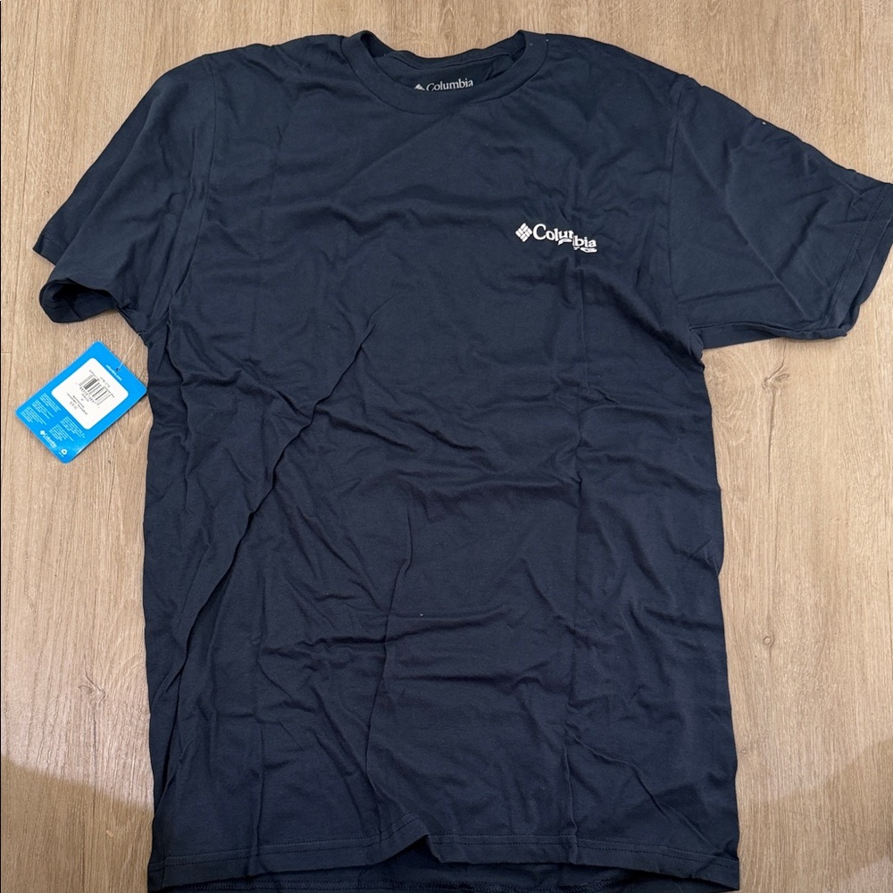 Columbia Men's Dark Blue Short Sleeve Tee